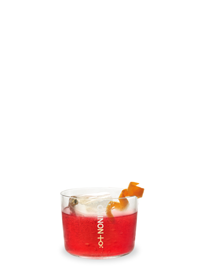 Rosso, Highball Drink by Mattia Pastori, cocktail con L'Aperitivo Nonino